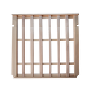 VPRDV210CBK CAVE A VIN 96 BOUTEILLES (204L) - DUAL ZONE - ETAGERES EN BOIS -NOIR BRAND VPRO FRANCE