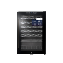 VPRDV130CBK CAVE A VIN 48 BOUTEILLES (128L) - ETAGERES EN CHROME -NOIR BRAND VPRO FRANCE