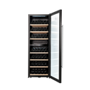VPRDV420CBK CAVE A VIN 167 BOUTEILLES (418L) - DUAL ZONE - ETAGERES EN BOIS -NOIR BRAND VPRO FRANCE