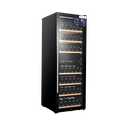 VPRDV420CBK CAVE A VIN 167 BOUTEILLES (418L) - DUAL ZONE - ETAGERES EN BOIS -NOIR BRAND VPRO FRANCE