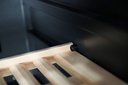 VPRDV420CBK CAVE A VIN 167 BOUTEILLES (418L) - DUAL ZONE - ETAGERES EN BOIS -NOIR BRAND VPRO FRANCE