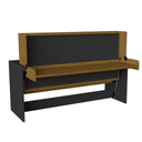 MB. FHSO-188 FIRST - LIT SIMPLE / BUREAU AVEC COFFRE, PRISE DE LECTURE ET PORTS USB-C AVEC VERROUILLAGE DE SÉCURITÉ, BASE DE LIT RÉVERSIBLE DE COULEUR POUVANT ÊTRE UTILISÉE COMME TABLEAU PRIMAVERA 