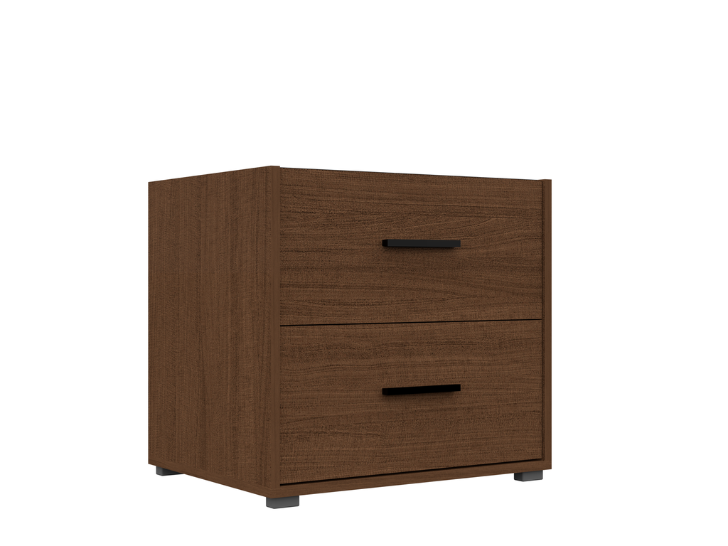 MB. ROM1999E ROME - ENSEMBLE CHAMBRE À COUCHER KING SIZE POUR MATELAS 180X200 (NON INCLUS) + COMMODE À 6 TIROIRS AVEC MIROIR + 2 TABLES DE CHEVET PRIMAVERA 