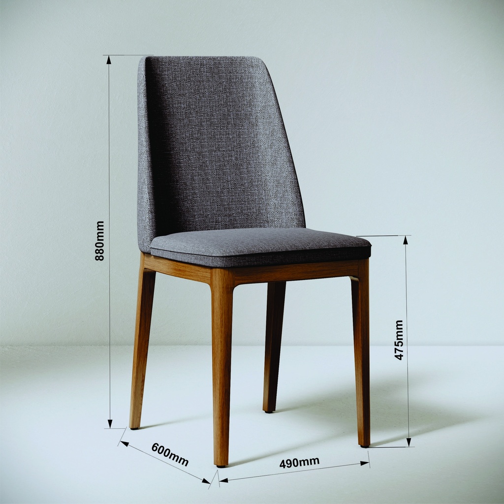 MB. 00641 CADEIRA CITY LINHO CINZA/NATURE IMCAL