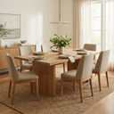 MB. 00645 CADEIRA CITY LINHO OURO/NATURE IMCAL