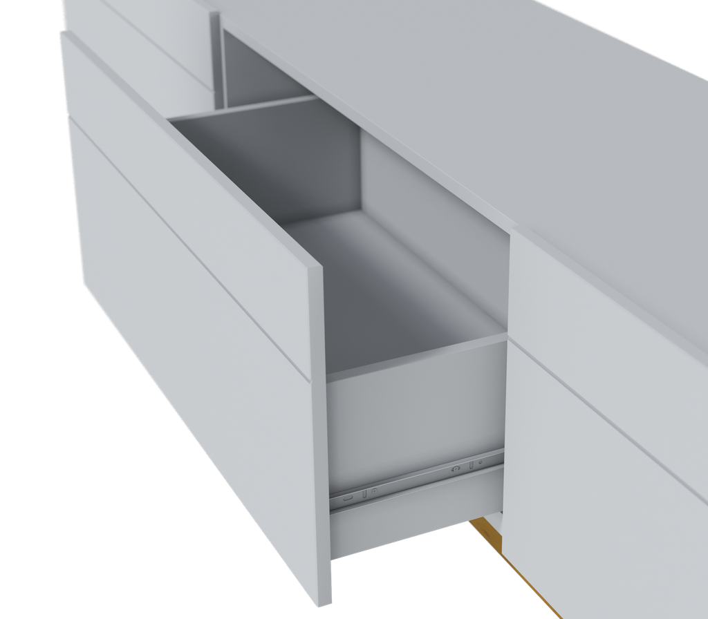 MB. 01069 RACK CLASSIC 3G 2.2 BRANCO ACETINADO -IMCAL