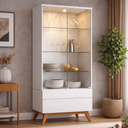 MB. 02299 CRISTALEIRA CLASSIC 1G BRANCO ACETINADO-IMCAL