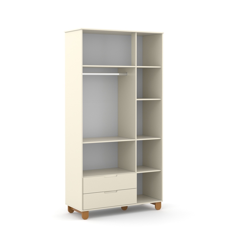 MB. 71273 ROUPEIRO 3 PTS ZUPY CLEAN SM LAQUEADO OFF WHITE / ECO MATIC 