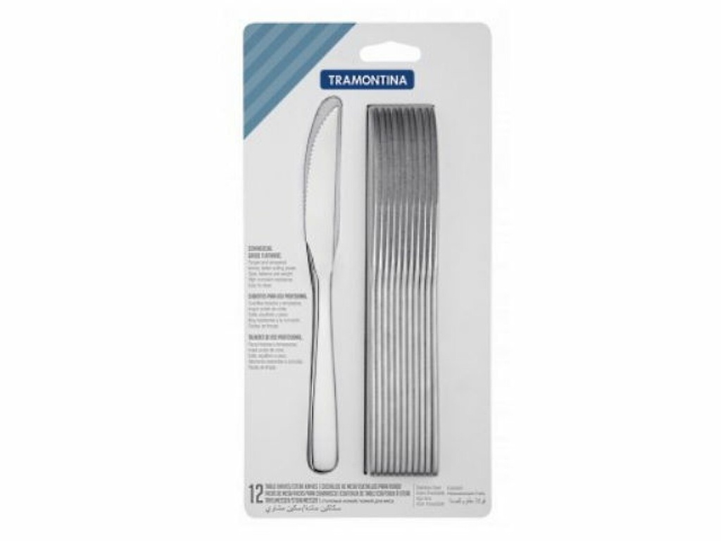 VR. 12PCS TABLE KNIFES SET. 66960/036 TRAMONTINA