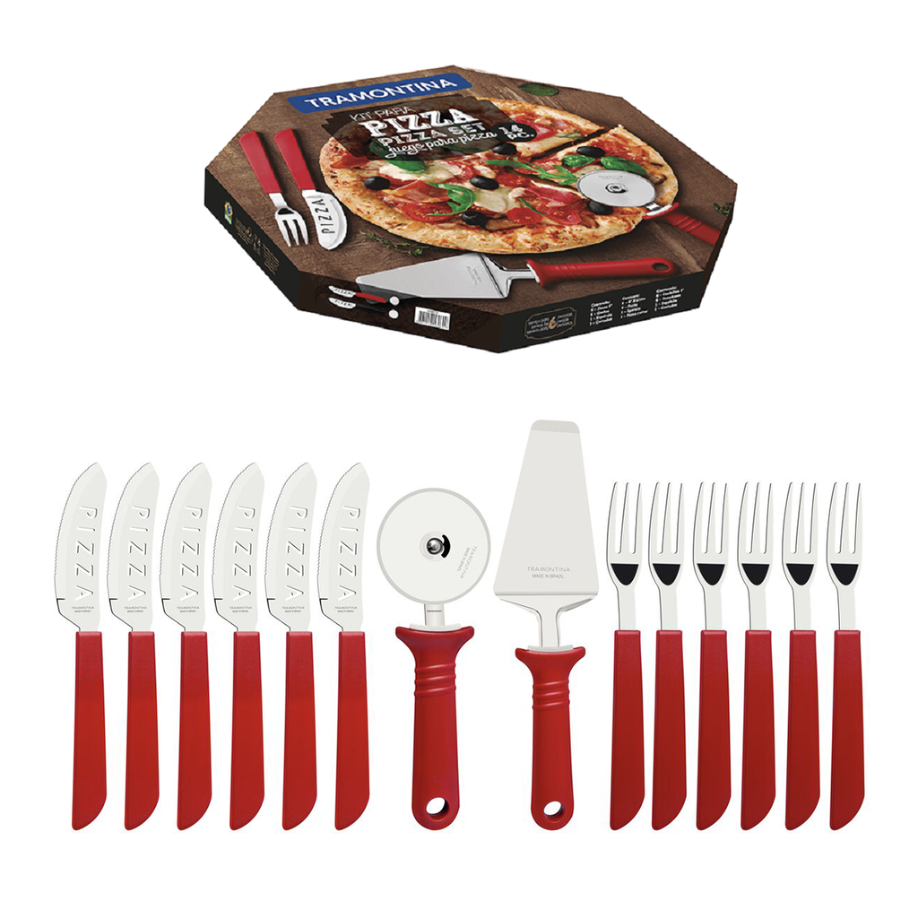 VR. 14PCS PIZZA SET TRAMONTINA 25099/722