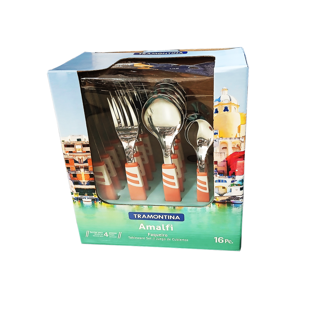 VR. 16PCS TABLEWARE SET AMALFI TRAMONTINA 23499/471
