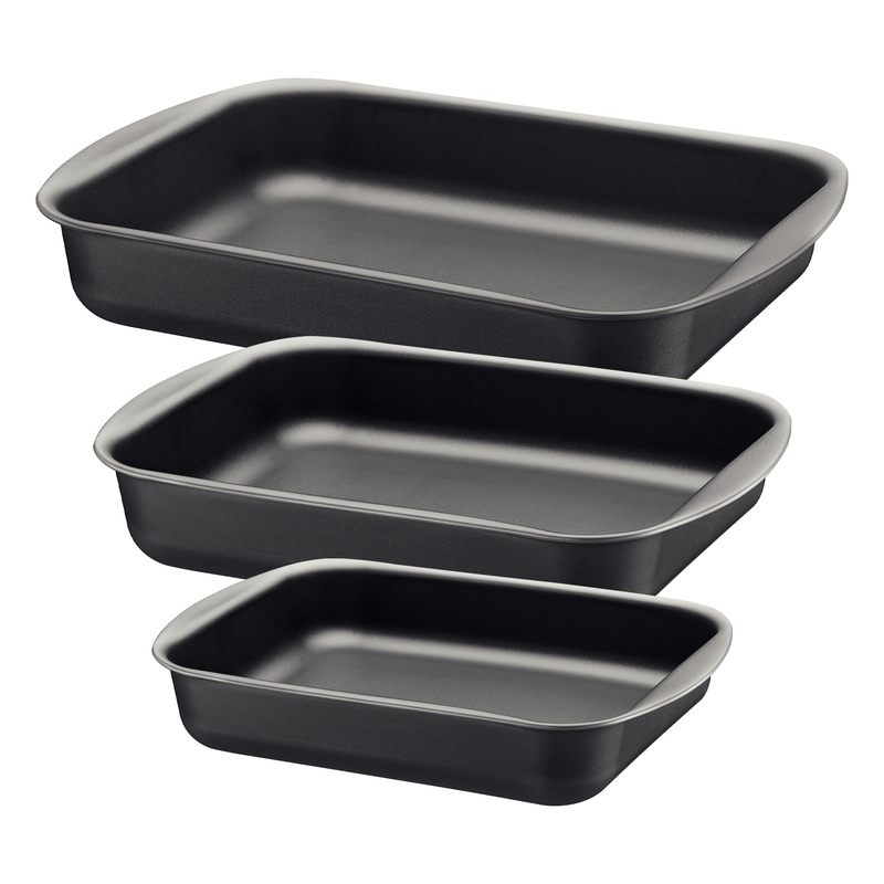 VR. 3PC ROASTING PAN SET BRASIL TRAMONTINA 20099/020
