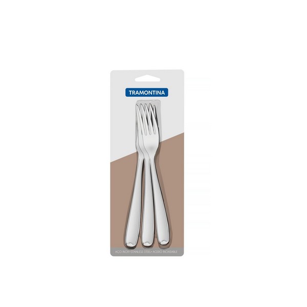 VR. 3PCS TABLE FORKS SET COPACABANA 66901/021 TRAMONTINA