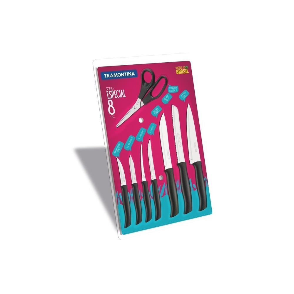 VR. 8PCS CUTLERY SET ATHUS TRAMONTINA 23098/091