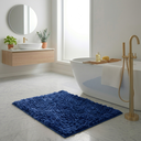 LM. BLEND CHENILLE MAT ITEM:8M0087 COL 32:NAVY 43X60