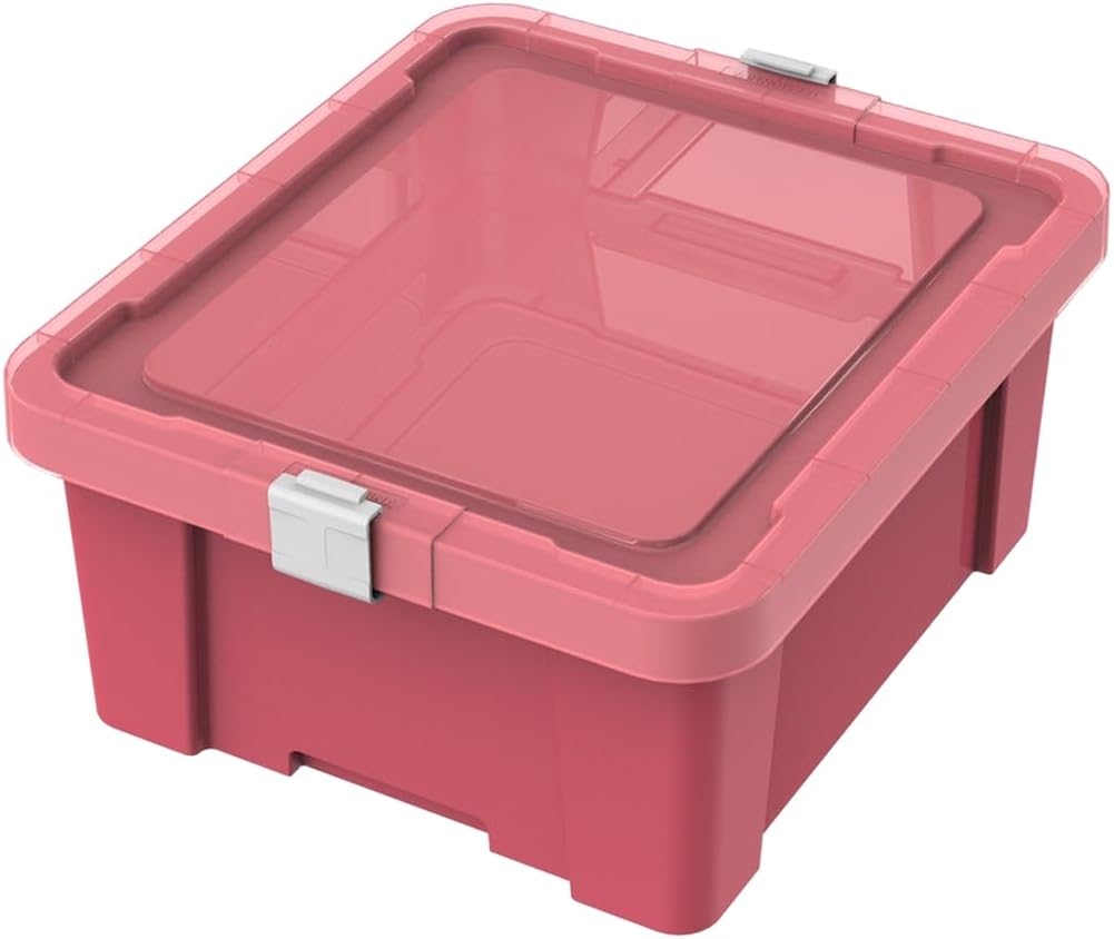 VR. BOÎTE DE RANGEMENT ROSE 17L TRAMONTINA 92550/060