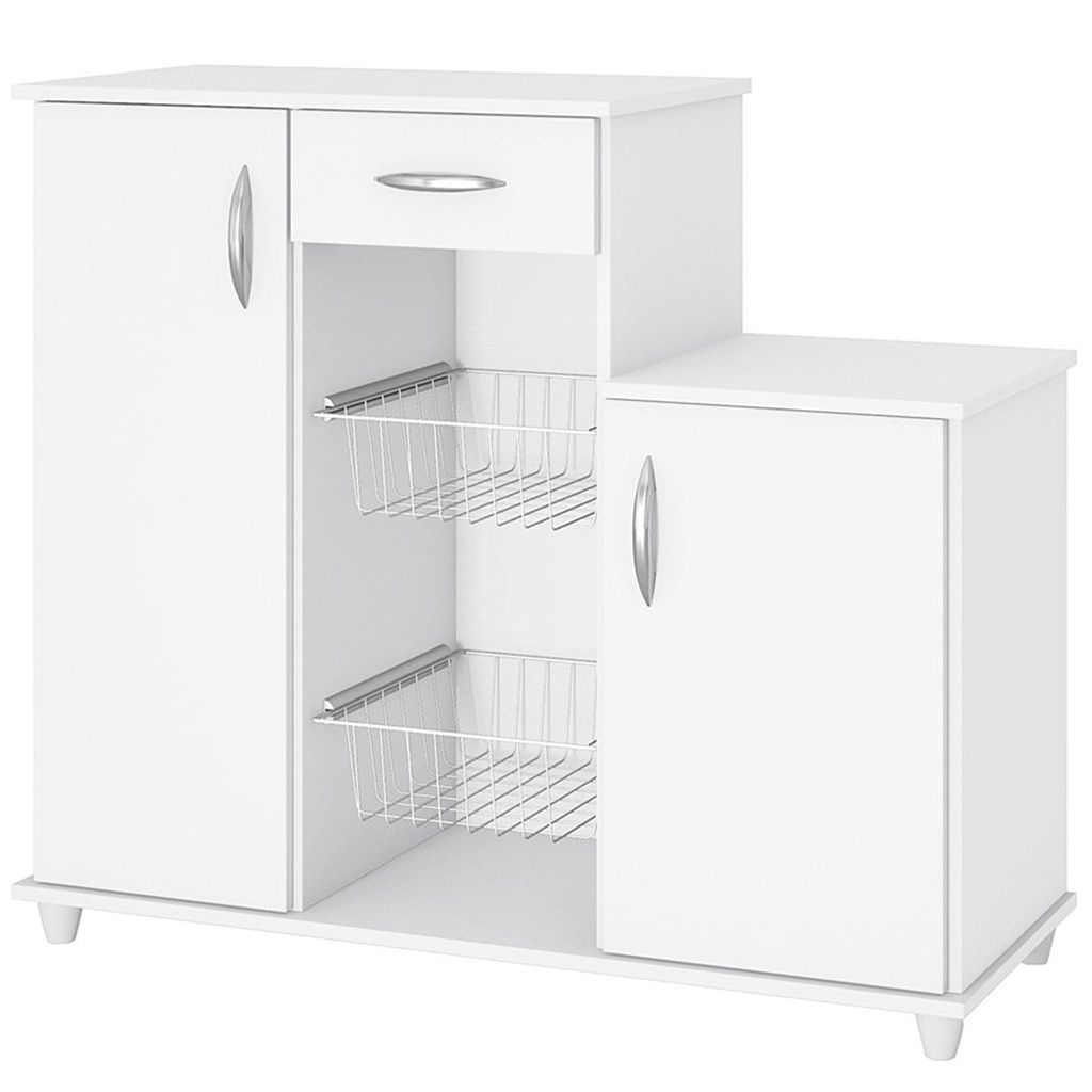 MB. 55090/127 FRUIT CABINET DIVA NEW MADE IN MDP WHITE NEW NOTAVEL