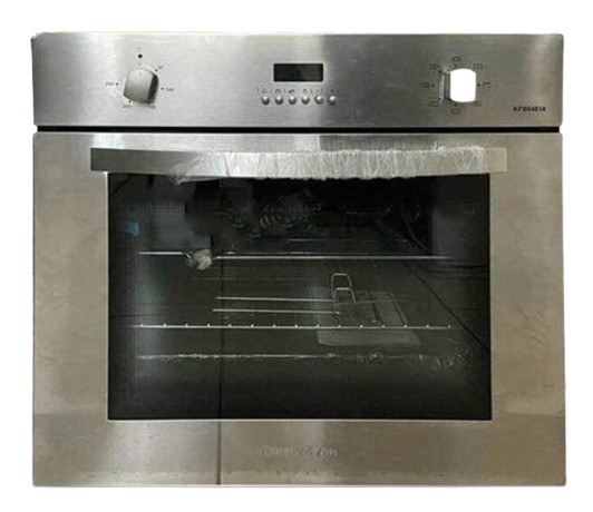 FOUR ENCASTRABLE AVEC ROTISSERIE DIGITAL TIMER INOX 60L KRYSTER. KF804EIX