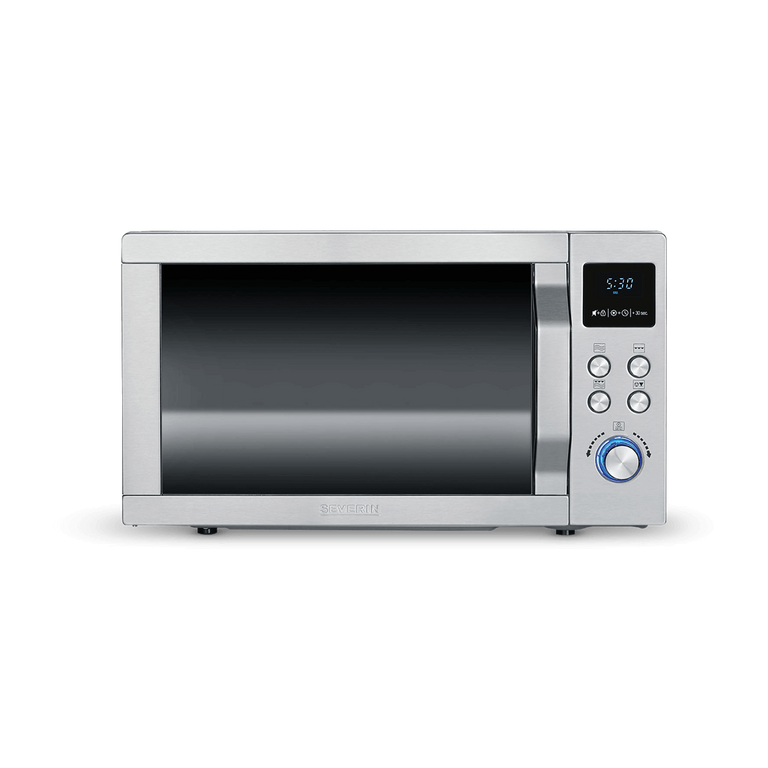 Micro Onde 2 In 1 - Grill 800W Argent 20L Severin 7751