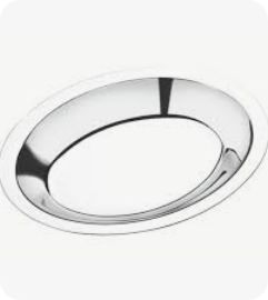 VR. OVAL FLAT PLATTER 20X14CM SERVICE 61400/200 TRAMONTINA