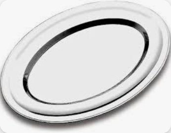 VR. OVAL FLAT PLATTER 25X18CM SERVICE 61400/250 TRAMONTINA
