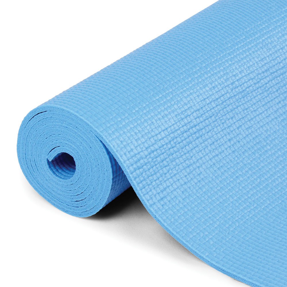 PVC Yoga Mat 1730X610X5MM Col Blue