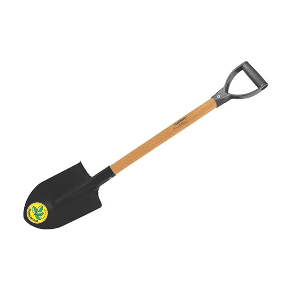 ROUND POINT SPADE, 71CM WOOD HANDLE TRAMONTINA 77402/404