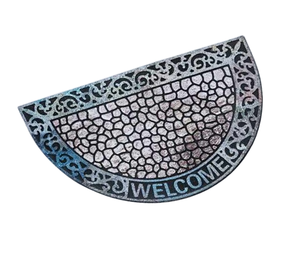 RUBBER FLOCKING PRINTED MAT 40X60 ITEM:8808-06/8808-05/8813-03/8815-04/8815-06/8813-05/8824-03 - 6MM - 16PCS