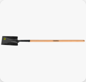 OT. SQUARE SPADE, WITH 120CM WOOD HANDLE TRAMONTINA 77424/504