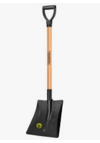 SUARE MOUTH SHOVEL, 71CM WOOD HANDLE TRAMONTINA 77464/434