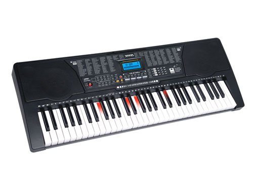 SYNTHETISEUR DE 61 TOUCHES ECLAIREES PROFESSIONNEL AVEC AFFICHAGE LDC-USB VISTA. VS6122U