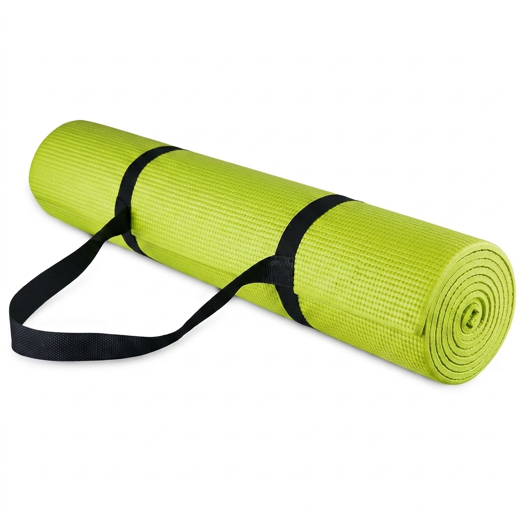 LM. PVC Yoga Mat 1730X610X5MM Col Green