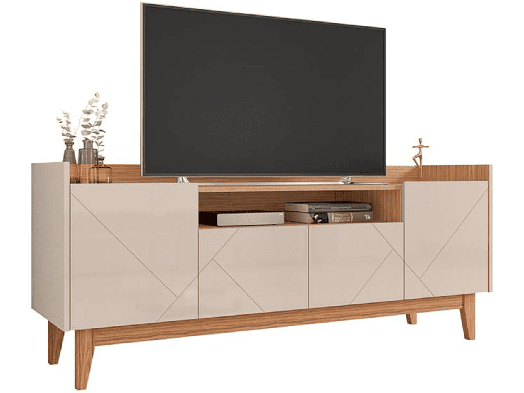 TV STAND ADRIA OFF WHITE HIGH GLOSS NOCE CASA. 11071346
