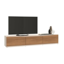 TV STAND EROS 2.2m OFF WHITE HIGH GLOSS NOCE CASA. 11061346