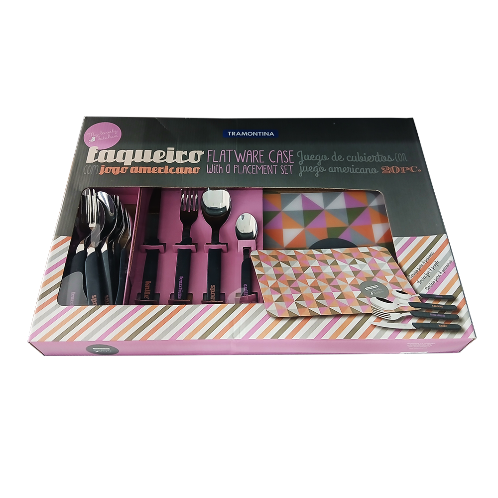 VR. 20PCES TABLEWARE SET TRAMONTINA. 29899/014