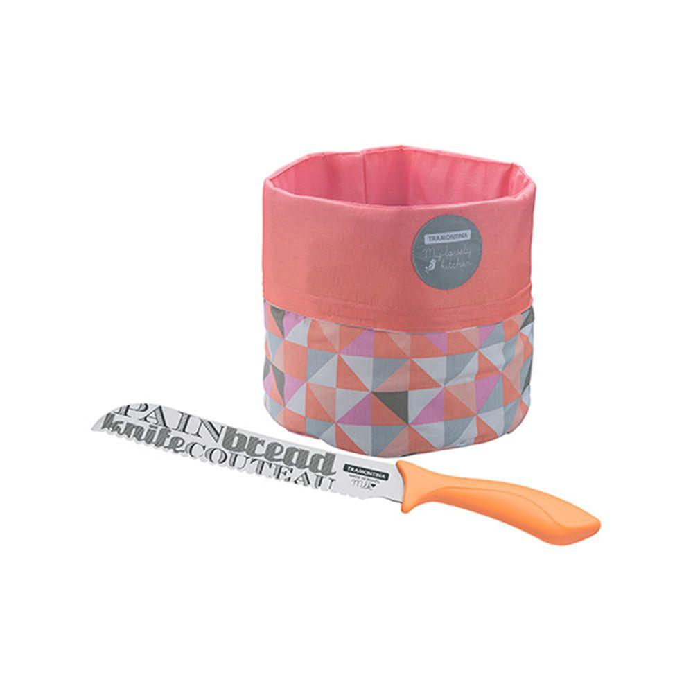 2PCES SET FOR BREAD TRAMONTINA. 29899/015