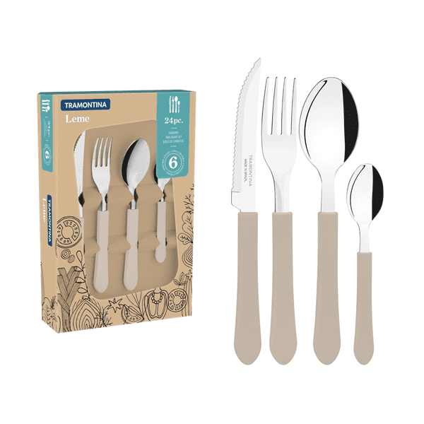 VR. 24PCS TABLEWARE SET LEME TRAMONTINA 23198/346