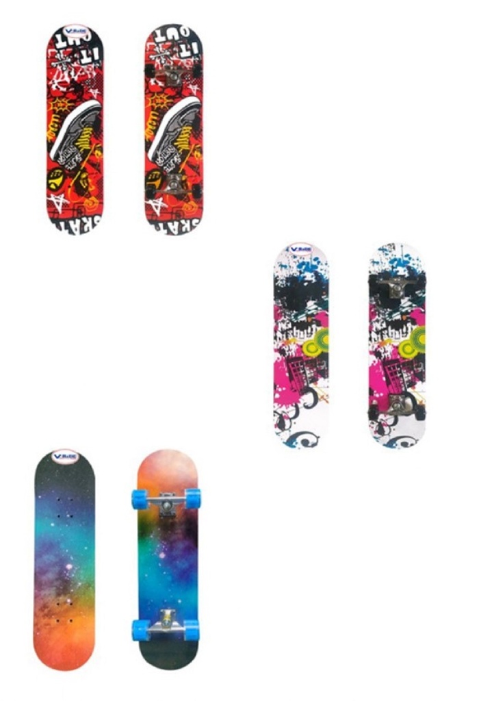 SKATE BOARD ADOS/ADULTES (6pcs). SKB B801