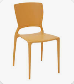 MB. SOFIA CHAIR SOLID BLACK OR MEUBLE TRAMONTINA. 92236/090