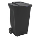T-FORCE 100L TRASH CAN WHEEL BK TRAMONTINA. 92815/009