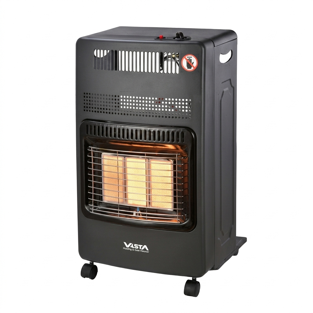 CHAUFFAGE A GAZ- 3 NIVEAUX DE REGLAGES DE CHALEUR- PLIABLE VISTA. GH156