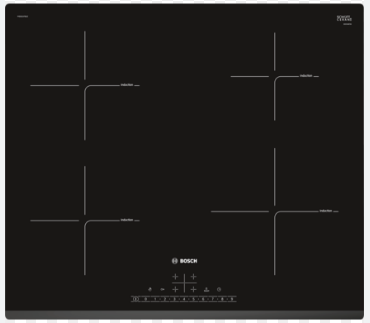 EL. TABLE INDUCTION 60CM 4F DS BISEAU AVANT PIE631FB1E BOSCH