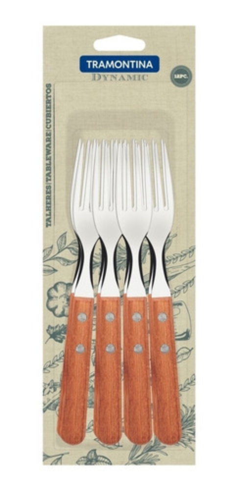 12PCS TABLE FORKS SET DYNAMIC TRAMONTINA. 22302/900