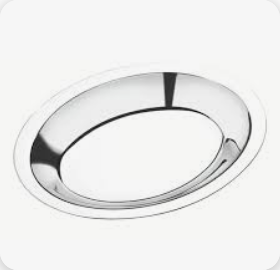 VR. OVAL DEEP PLATTER 20X14CM SERVICE TRAMONTINA. 61402/200