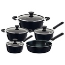 VR. 5PCS COOKWARE SET GLENZ TRAMONTINA 28699/610