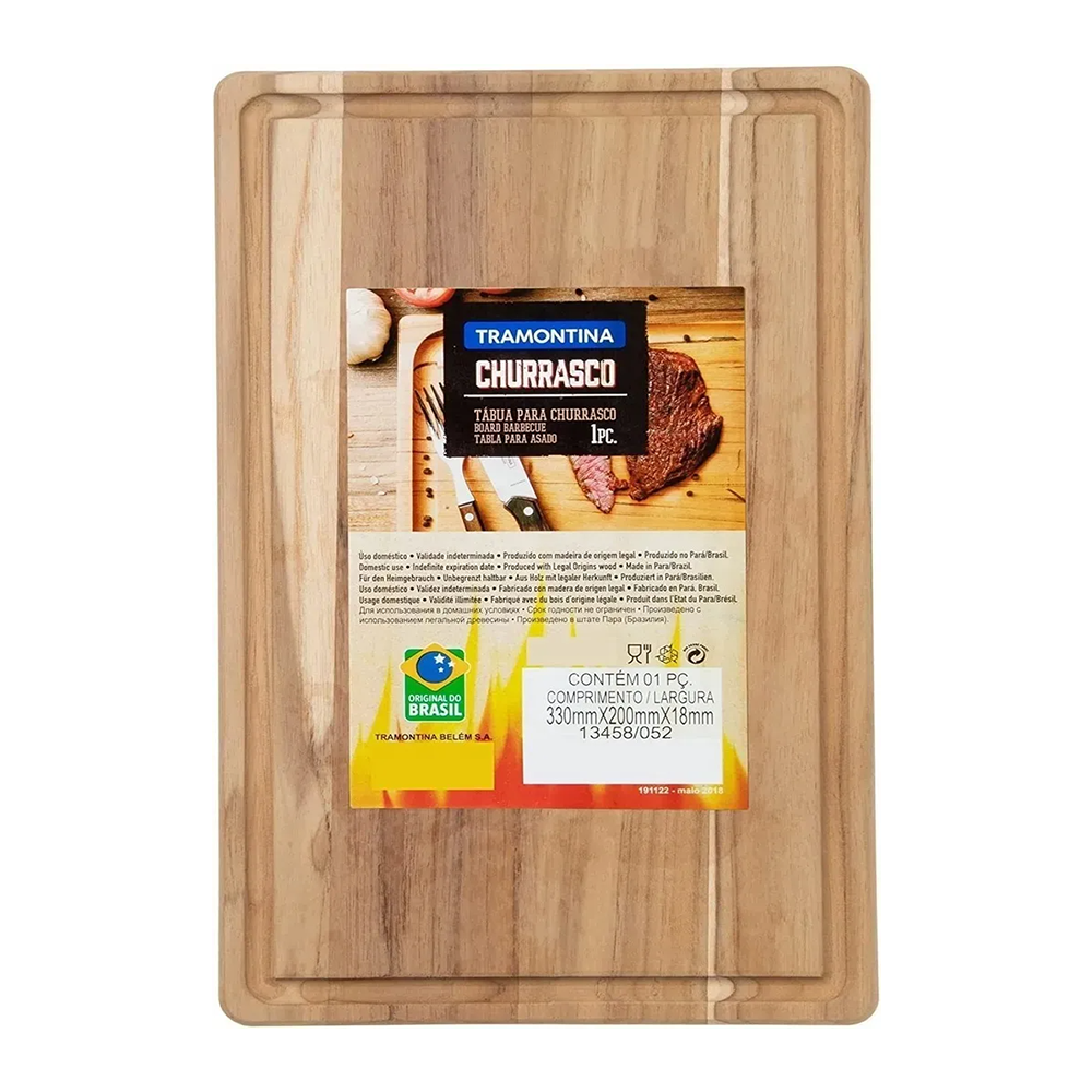 BBQ BOARD 33X20X1.8 JTB SND TRAMONTINA. 13458/052
