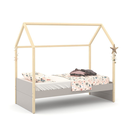 MB. CAMA KIDS LIV LAQUEADO CINZA/NATURAL MATIC. 51579