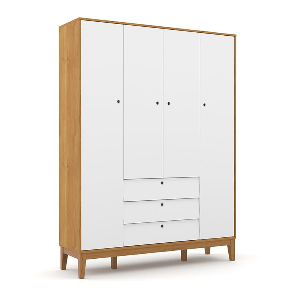 ROUP 4PTS UNIQUE LAQUEADO FREIJO/BCO SOFT/ECO WOOD MATIC. 71081