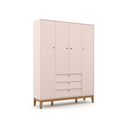 ROUP 4PTS UNIQUE LAQUEADO ROSE/ECO WOOD MATIC. 71078