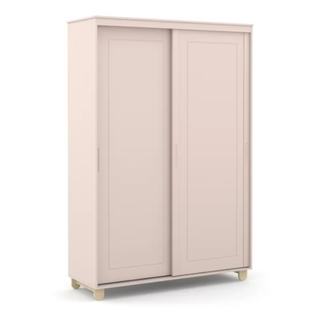 ROUPEIRO 2PTS CORRER ZUPY LAQUEADO ROSE/NATURAL MATIC. 71073